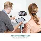 UGREEN Tablet Ständer Handyhalterung Multi Winkel Handy Stand Halter kompatibel mit Samsung S10/S9/S8/A3/A5, Huawei P20Pro/P10/P8/P10Lite/Mate10, iPhone XS/XR/X/8/8plus/7, LG V30 Schwarz - 5
