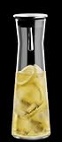 Bohemia Cristal 093 006 103 SIMAX Karaffe ca. 1100 ml aus hitzebeständigem Borosilikatglas mit praktischem Ausgießer aus Edelstahl 