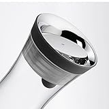 WMF Basic Wasserkaraffe, 1,5l, Höhe 32,7 cm, Glas-Karaffe, Silikondeckel, CloseUp-Verschluss - 4