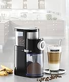 ROMMELSBACHER EKM 200 elektrische Kaffeemühle mit Scheibenmahlwerk / Kaffeepulver täglich frisch / 9 Stufen-Mahlgrad / Mengendosierung / 110 W / schwarz - 13