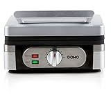 Domo DO 9047W Waffelautomat (1400 Watt, für extra dicke quadratische belgische / brüsseler Waffeln) - 2
