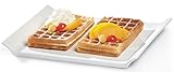 Domo DO 9047W Waffelautomat (1400 Watt, für extra dicke quadratische belgische / brüsseler Waffeln) - 8
