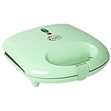 Bestron Brüsseler Waffeleisen mit Antihaftbeschichtung, Retro Design, Sweet Dreams, 700 Watt, Mintgrün - 2