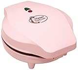 Bestron Waffeleisen für klassische Herzwaffeln, Retro Design, Sweet Dreams, 700 Watt, Rosa - 3