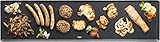 Bestron Elektrische XXL Plancha-/Teppanyaki-Grillplatte mit Antihaftbeschichtung, 1800 W, Schwarz - 2