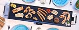 Bestron Elektrische XXL Plancha-/Teppanyaki-Grillplatte mit Antihaftbeschichtung, 1800 W, Schwarz - 6