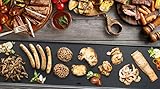 Bestron Elektrische XXL Plancha-/Teppanyaki-Grillplatte mit Antihaftbeschichtung, 1800 W, Schwarz - 8