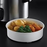 Russell Hobbs Reiskocher 1,8l, inkl. Dampfgarer-Einsatz, Warmhaltefunktion, antihaftbeschichteter Gartopf, Reislöffel & Messbecher, Schongarer für Gemüse & Fisch, Cook@Home 19750-56 - 5
