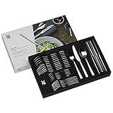 WMF Boston Besteck Set 6 Personen, Essbesteck Set 30 teilig, Monobloc-Messer, Cromargan Edelstahl poliert, spülmaschinengeeignet - 9