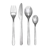 IKEA FÖRNUFT Besteck 24-TLG, Edelstahl, Silver, 22 x 14 x 4 cm, Einheiten - 2