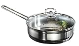 Karcher Topfset Jasmin (Edelstahl, 20-teilig, inkl. Glasdeckel und Edelstahl Schüssel Set, Induktion) - 7