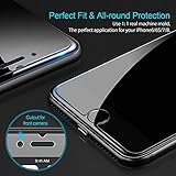 Beikell [4 Stück Displayschutzfolie für iPhone 8, iPhone 7, iPhone 6S und iPhone 6, Gehärtetes Glas Schutzfolie [4,7 Zoll], 9H Härte, Kratzfest, Blasenfrei - 3