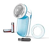 Philips GC026/00 Fusselrasierer für verschiedene Stoffe, 2 Höheneinstellungen, batteriebetrieben, türkis - 2