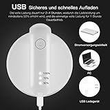 Uarter Fusselentferner Elektrisch Fusselrasierer Kleidung Wiederaufladbare 6 Klingen Fusselentferner für Kleidung, Pullover, Couch, Decke, Vorhang, Socken, Wolle - 5