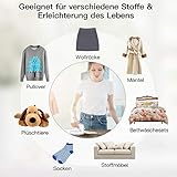 Uarter Fusselentferner Elektrisch Fusselrasierer Kleidung Wiederaufladbare 6 Klingen Fusselentferner für Kleidung, Pullover, Couch, Decke, Vorhang, Socken, Wolle - 7