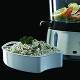 Russell Hobbs Dampfgarer 9,0l (60 Minuten Timer + Abschaltautomatik), 3 spülmaschinengeeignete Dampfgarbehälter + Reisschale + 6 Eierhalter, BPA-frei, Dampfkocher Cook@Home 19270-56 - 5