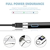 iFoxtEK aktiver Pen,wiederaufladbar Eingabestift mit Einstellbarer feiner Spitze Active Stylus Stift Pencil kompatibel für Apple ipad iPhone Samsung Huawei HP Touchscreen Tablet - 4