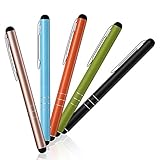 Poweradd 5 Stücke Eingabestift Touchstift Stylus für iPhone 7 6s 6 5 4 4s,iPad,Samsung Galaxy und alle Tablets, Smartphones - 2