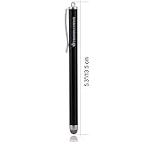 The Friendly Swede 3 Stück Hybrid Stylus Touchscreen Eingabestift mit austauschbarer Mikrofaserspitze (schwarz, rot, silber) - 6