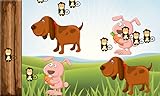 Gedächtnisspiele im Zoo für Kleinkinder und Kinder: Entdecken Sie die Tiere und ihre Geräusche! KOSTENLOSE - 5