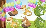 Gedächtnisspiele im Zoo für Kleinkinder und Kinder: Entdecken Sie die Tiere und ihre Geräusche! KOSTENLOSE - 6