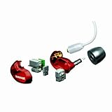 Shure SE535LTD, In-ear Kopfhörer / Ohrhörer, rot, Special Edition, High-End, Sound Isolating, Geräuschunterdrückung, drei Treiber (1 Hochtöner, 2 Tieftöner), Kabel austauschbar, räumlicher Klang - 5