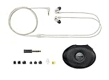 Shure SE425-CL, In-ear Kopfhörer / Ohrhörer, transparent, HiFi, Sound Isolating, Geräuschunterdrückung, zwei Treiber (1 Hoch-, 2 Tieftöner), Kabel austauschbar, detaillierter, ausgewogener Klang - 2