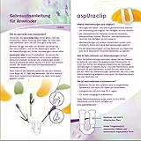 aspUraclip Mini-Inhalator mix (3er Pack) | Erster Mini-Inhalator für die Nase | Bio-Öle können für Linderung, Entspannung und Frische sorgen | Im Set enthalten sind 1x med, 1x fresh & 1x relax - 7