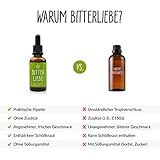 BitterLiebe 3er Paket enthält 3 Flaschen Bitterstoffe Tropfen Leckere Rezeptur inspiriert durch Hildegard von Bingen (u.a. mit Enzianwurzel, Ingwer, Artischocke, Kardamom, Fenchel) - 2
