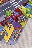 misento Kinderteppich Straßenteppich Spielunterlage  Kinderzimmer Schadstoff geprüft 140 x 200 cm - 5