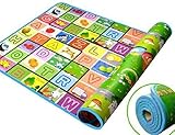 Krabbelmatte Baby, Swonuk 200 * 180 cm Kinderspielteppich Spielmatte Spielteppich Schaumstoffmatte Baby Kleinkind Crawl Mat Spielmatte Babyschleichenmatte Picknick-Decke - 5