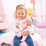 Bayer Design 93829 My Piccolina Interactive Puppe, Funktionspuppe, sprechend (Babylaute), interaktiv, rosa - 3