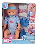 Simba 105030044 - New Born Baby Puppen-Junge, 43 cm - 2