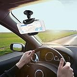 AUKEY Handyhalterung Auto Armaturenbrett Windschutzscheibe 360 Drehbar Kfz Halterung für iPhone XR/XS Max / 8/7 / 7 Plus / 6/6 Plus / 6s, Samsung Note 8 / S8 / Galaxy S6, HTC, Nokia, BlackBerry, GPS - 4