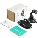 AUKEY Handyhalterung Auto Armaturenbrett Windschutzscheibe 360 Drehbar Kfz Halterung für iPhone XR/XS Max / 8/7 / 7 Plus / 6/6 Plus / 6s, Samsung Note 8 / S8 / Galaxy S6, HTC, Nokia, BlackBerry, GPS - 7