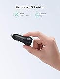 Auto Ladegerät USB Quick Charge 3.0, RAVPower 36W 2-Port Auto Ladeadapter Kfz Ladegerät für iPhone, iPad, Galaxy/Note/S9, HTC, LG, Smartphones, Tablets, Powerbank usw - 6