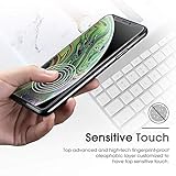 [4 Stück] OMOTON Schutzfolie für iphone 11 pro und iphone X und iphone XS Mit Positionierhilfe Panzerglasfolie für iphone 11 Pro/ XS/ X [9H Härte], [Anti-Kratzen], [Anti-Öl], [Anti-Bläschen]. - 5