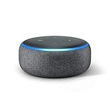 Echo Dot (3rd Gen), Anthrazit Stoff + 1 Monat Amazon Music Unlimited für 8,98€ (7,99€/Monat danach) - 2