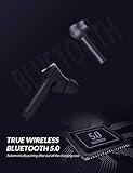 Bluedio Bluetooth-Ohrhörer, Bluetooth Kopfhörer in Ear Hi (Hurricane) Echte Kabellose Ohrhörer mit Ladekästchen,Bluetooth 5.0 Headsets für Handy/Sport/Laufen/Android/IOS,5-stündige Spielzeit - 4