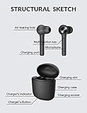 Bluedio Bluetooth-Ohrhörer, Bluetooth Kopfhörer in Ear Hi (Hurricane) Echte Kabellose Ohrhörer mit Ladekästchen,Bluetooth 5.0 Headsets für Handy/Sport/Laufen/Android/IOS,5-stündige Spielzeit - 7