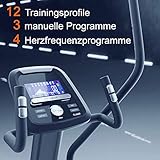 Crosstrainer Klappbar MAXXUS CX 4.3f – Platzsparender Heimtrainer In Studioqualität - Bluetooth Steuerung - 26 KG Schwungmasse Für Gelenkschonendes Training, Ideal Für Zuhause - TÜV Süd, GS Geprüft - 3