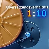 MAXXUS Unisex – Erwachsene Crosstrainer Cx 6.1, Schwarz, 1.954 x 670 x 1.678 mm - 5