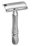 Double Edge Safety Razor - sicherheitsrasierer - Nassrasierer - Passend für alle Double Edge Rasierklingen - Sicherheits-Rasiermesser für Männer - Professionelles Rasiermesser aus Edelstahl - 2