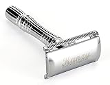 Double Edge Safety Razor - sicherheitsrasierer - Nassrasierer - Passend für alle Double Edge Rasierklingen - Sicherheits-Rasiermesser für Männer - Professionelles Rasiermesser aus Edelstahl - 3