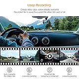 APEMAN Full HD 1080P Dashcam Autokamera Video Recorder mit 170° Weitwinkelobjektiv, 3 Zoll LCD-Bildschirm, WDR, Bewegungserkennung, Parkmonitor, Loop-Aufnahme, Nachtsicht und G-Sensor - 5