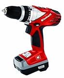 Einhell Akku Bohrschrauber RT-CD 14,4/1 Li (2x Lithium Ionen Akkus, 14,4 V, 1,3 Ah, 2 Gang, 38 Nm, LED-Licht, Schnellladegerät, Koffer) - 2