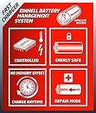 Einhell Akku Bohrschrauber RT-CD 14,4/1 Li (2x Lithium Ionen Akkus, 14,4 V, 1,3 Ah, 2 Gang, 38 Nm, LED-Licht, Schnellladegerät, Koffer) - 8