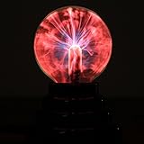 SOLMORE Plasmakugel Plasma Ball Kugel Blitze Magische Lampe USB Licht für Geburtstag Spielzeug Disco Party Dekoration Geschenk Schreibtisch - 3