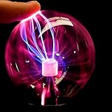 SOLMORE Plasmakugel Plasma Ball Kugel Blitze Magische Lampe USB Licht für Geburtstag Spielzeug Disco Party Dekoration Geschenk Schreibtisch - 5