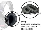 WEWOM 2 Hochwertige Ersatz Ohrpolster für Sony MDR-V900 MDR-V600 MDR-7509 Hifi Kopfhörer - 6